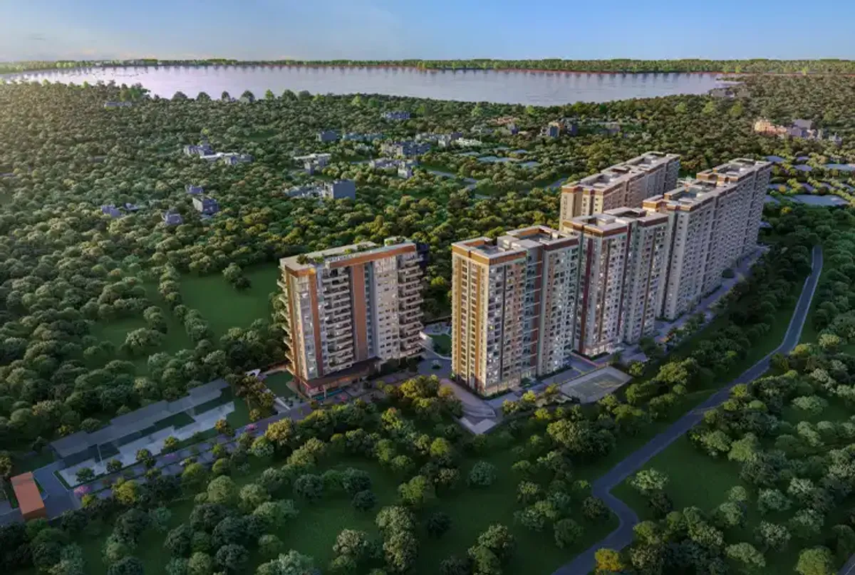 Sumadhura Solace aerial exterior view